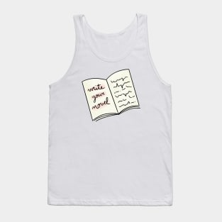 Write Your Novel Tank Top